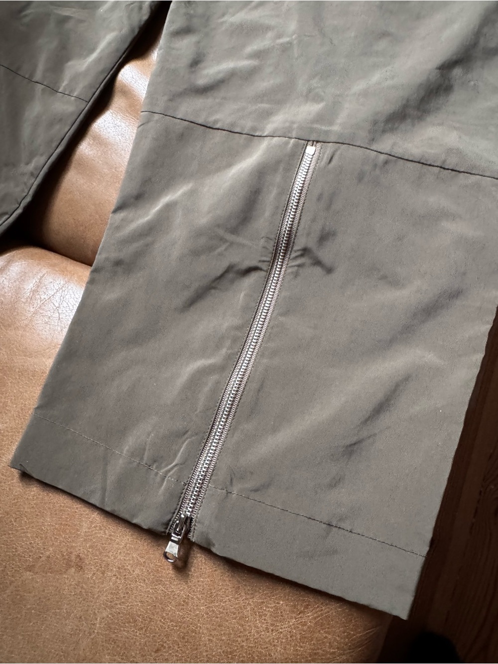 Tibi Zipper Trouser Dark Taupe 6S creative pragmatist modern office PDW NWT - Picture 8 of 17